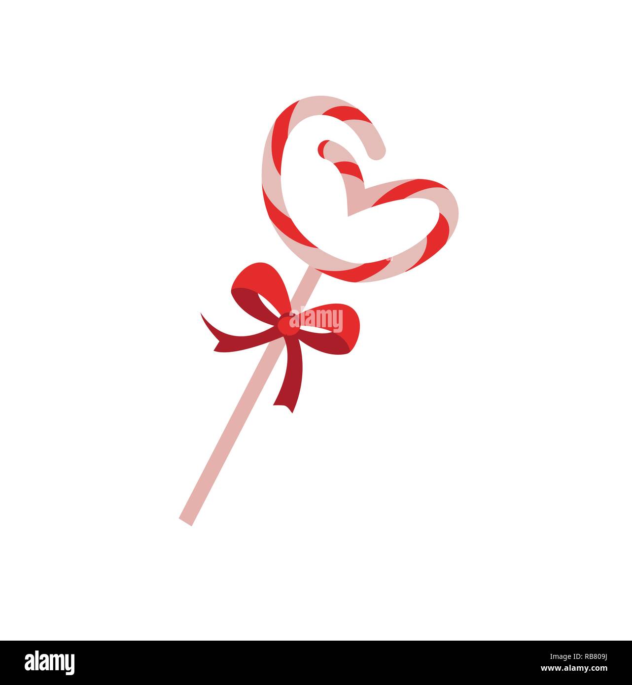 Valentines day candy icon on white background for graphic and web design, Modern simple vector sign. Internet concept. Trendy symbol for website design web button or mobile. Stock Vector