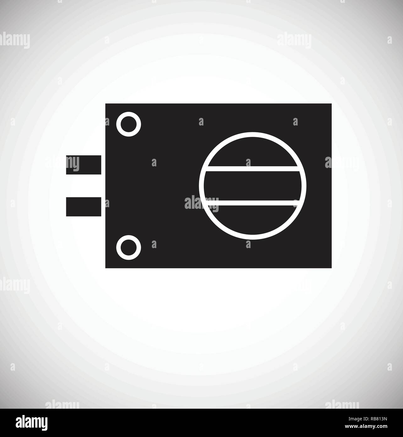Lock icon on white background for graphic and web design, Modern simple ...