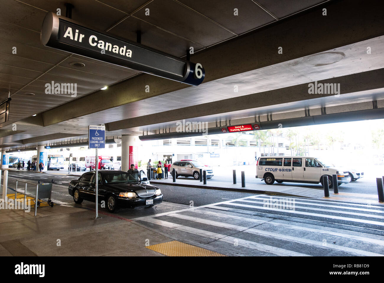 Air Canada. LAX Airport Stock Photo Alamy