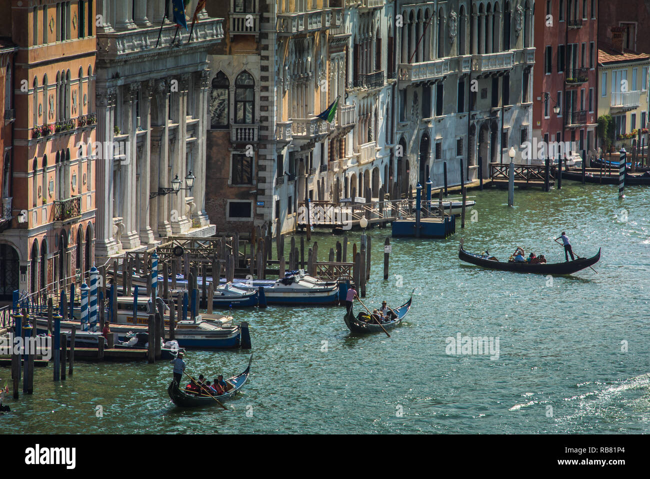 Canal view from above hi-res stock photography and images - Alamy
