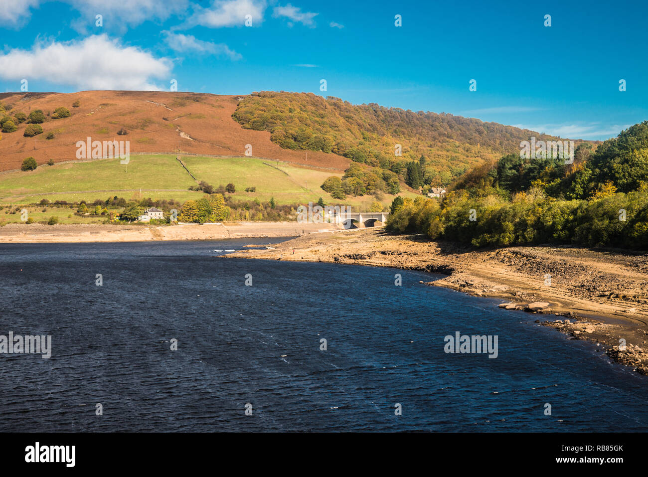 empty reservoir due to drought  Ray Boswell Stock Photo