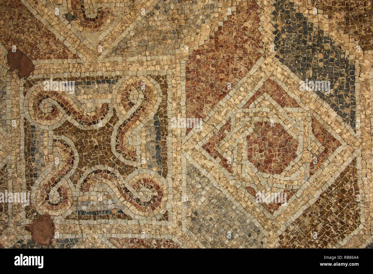 Mosaic tiles roman ancient byzantine hi-res stock photography and ...
