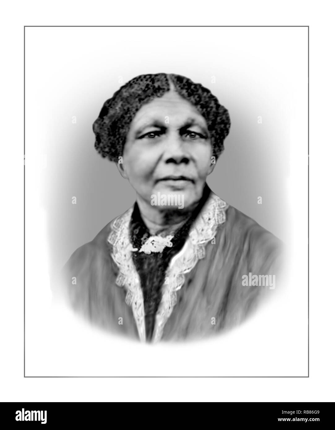 Mary Seacole 1805-1881 British Jamaican Nurse Business Woman Stock Photo