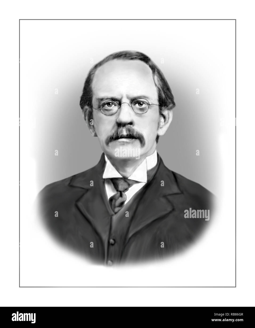 Joseph John Thomson 1856 1940 English Physicist Stock Photo Alamy