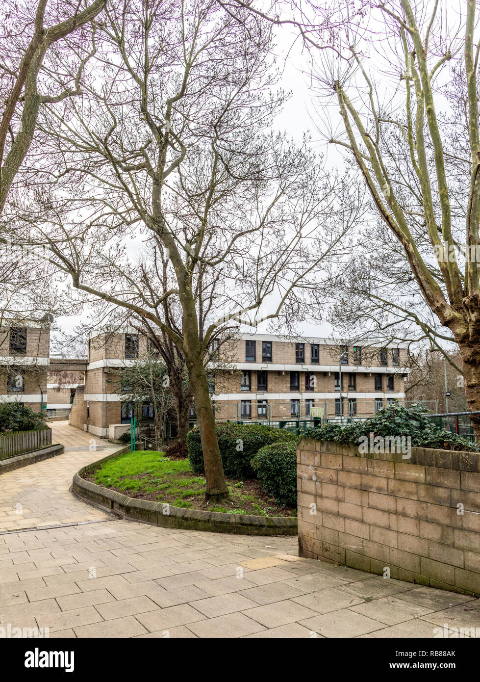 Stoneleigh Terrace London UK Stock Photo Alamy