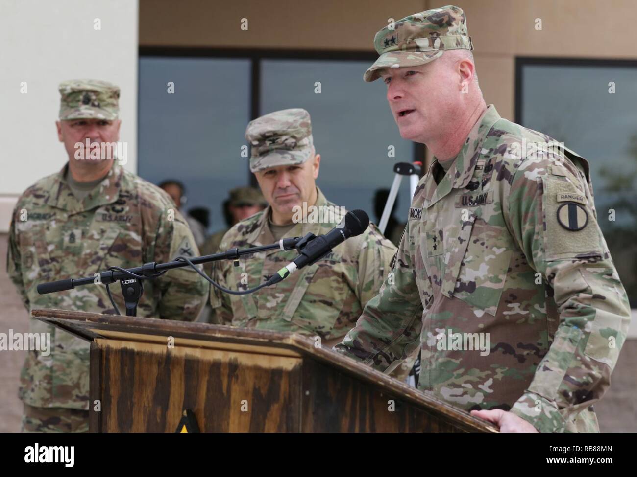 Force Provider Module Army Ft. Bliss' 2nd Armored Brigade Combat Team, 1st Armored Division held a ...