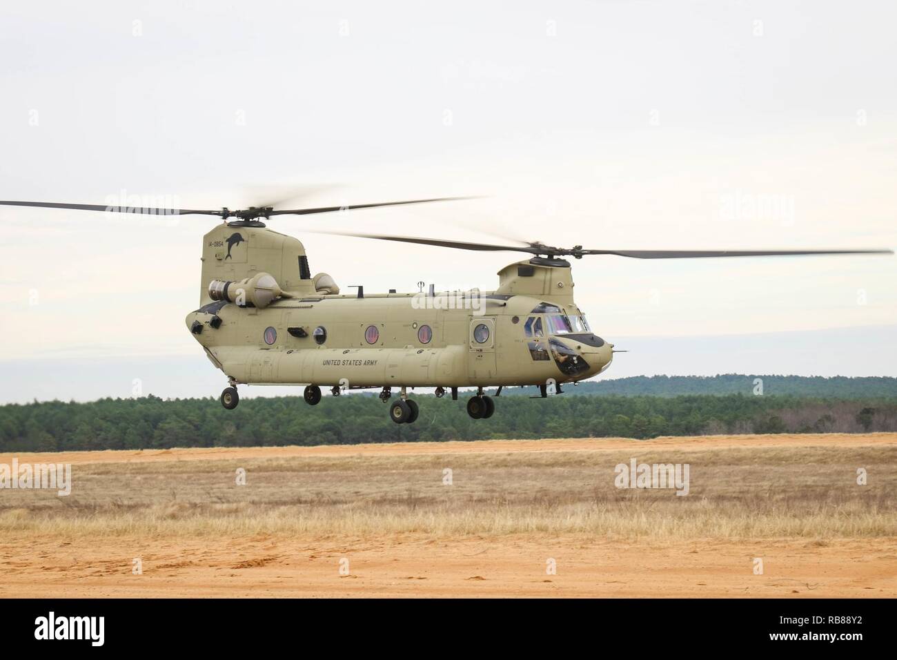 A CH-47 Chinook helicopter assigned to 3rd General Support Aviation ...