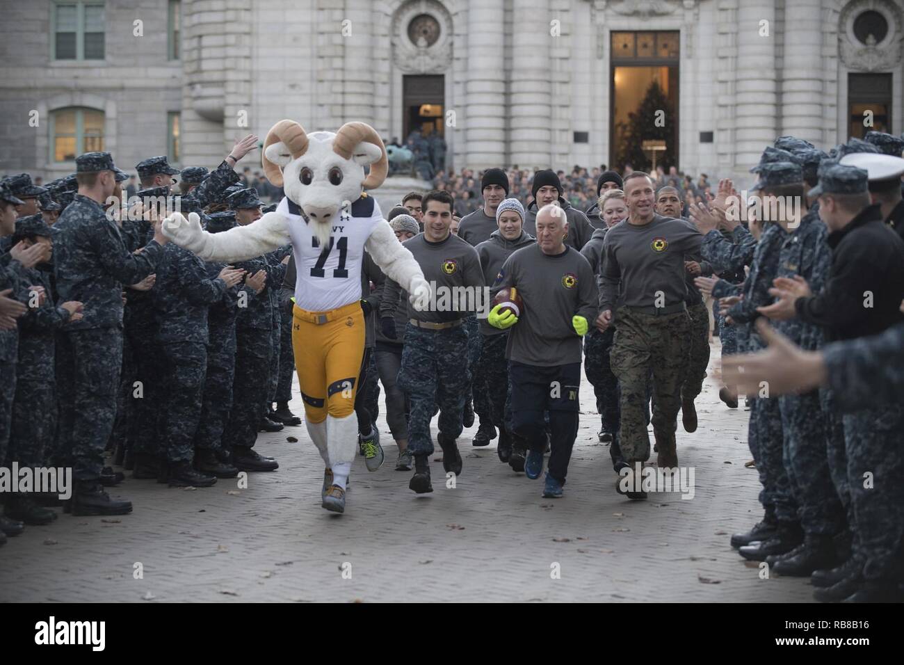 ANNAPOLIS, Md. (Dec. 9, 2016) Joseph Jablonski, father of late