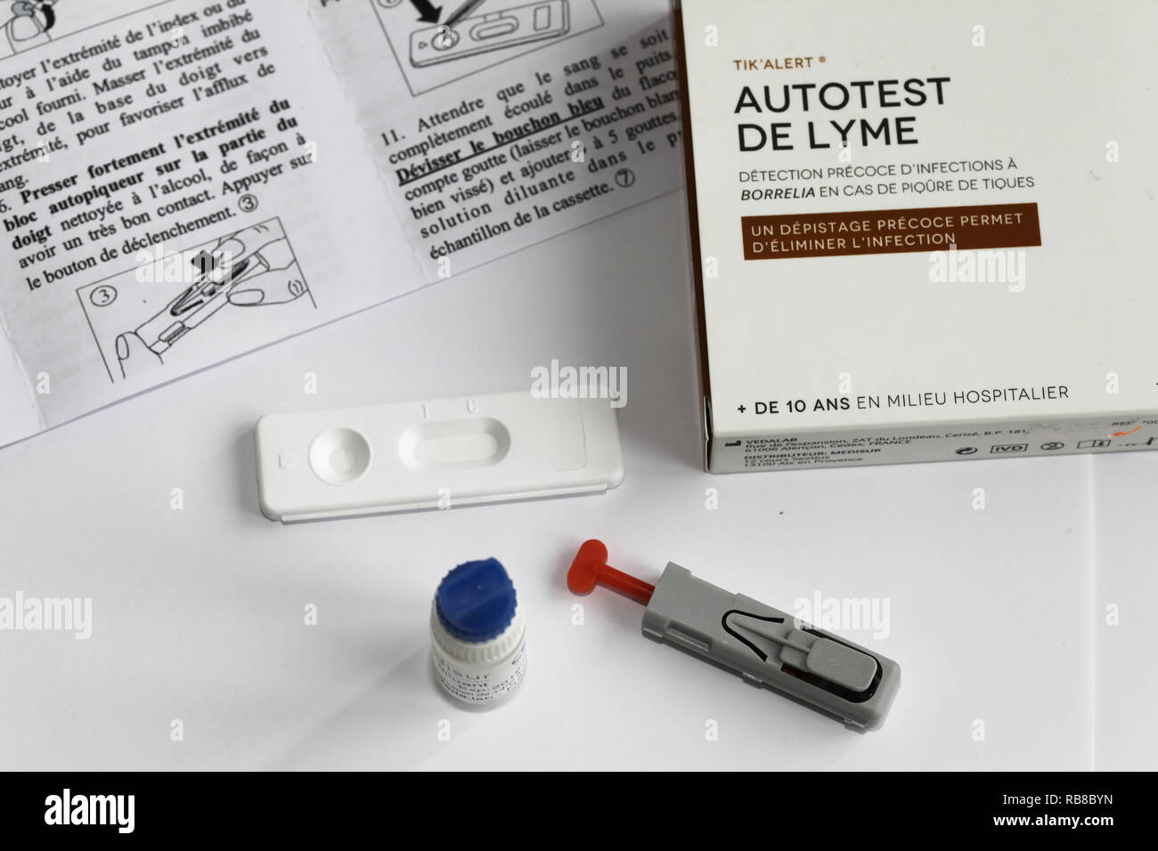 Test for lyme disease hires stock photography and images Alamy