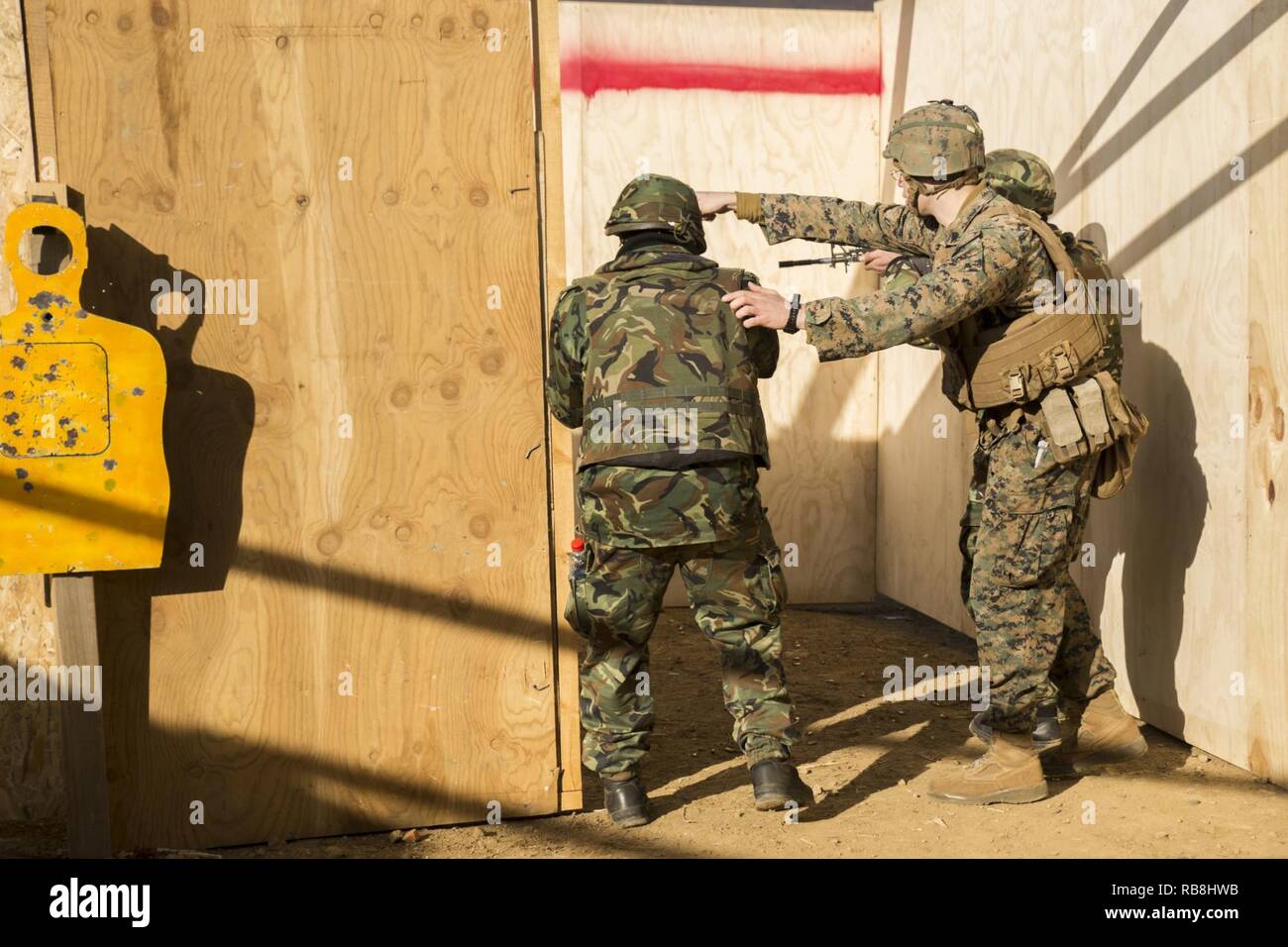 A U S Marine With Black Sea Rotational Force 16 2 Shows