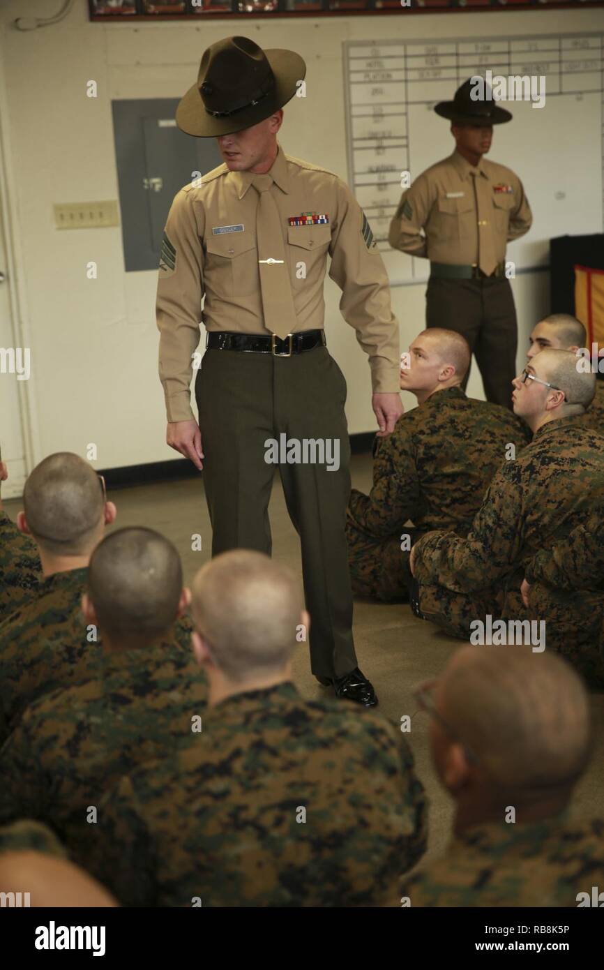 A Senior Drill Instructor High Resolution Stock Photography and Images