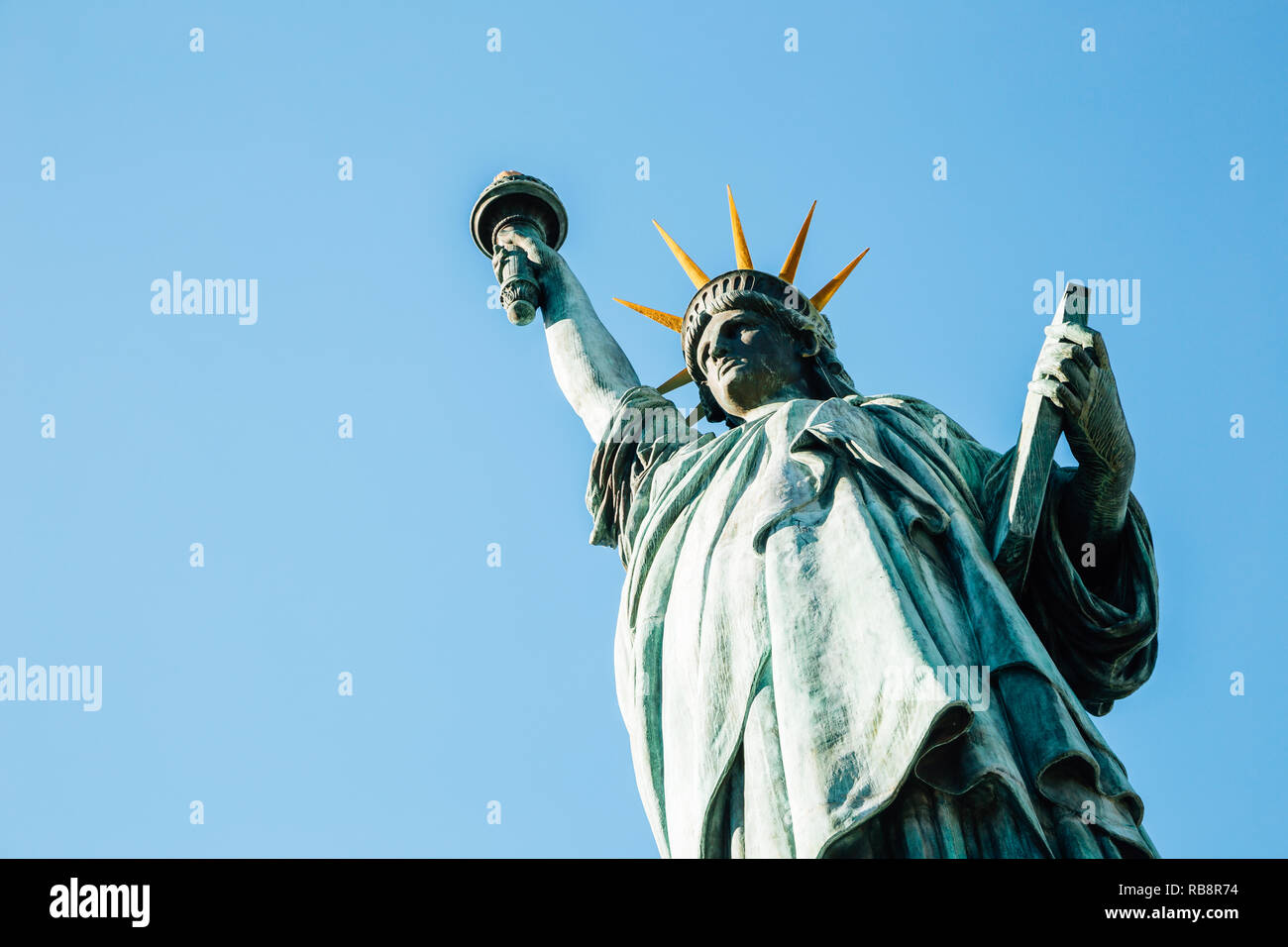 Odaiba Statue of Liberty in Tokyo, Japan Stock Photo Alamy