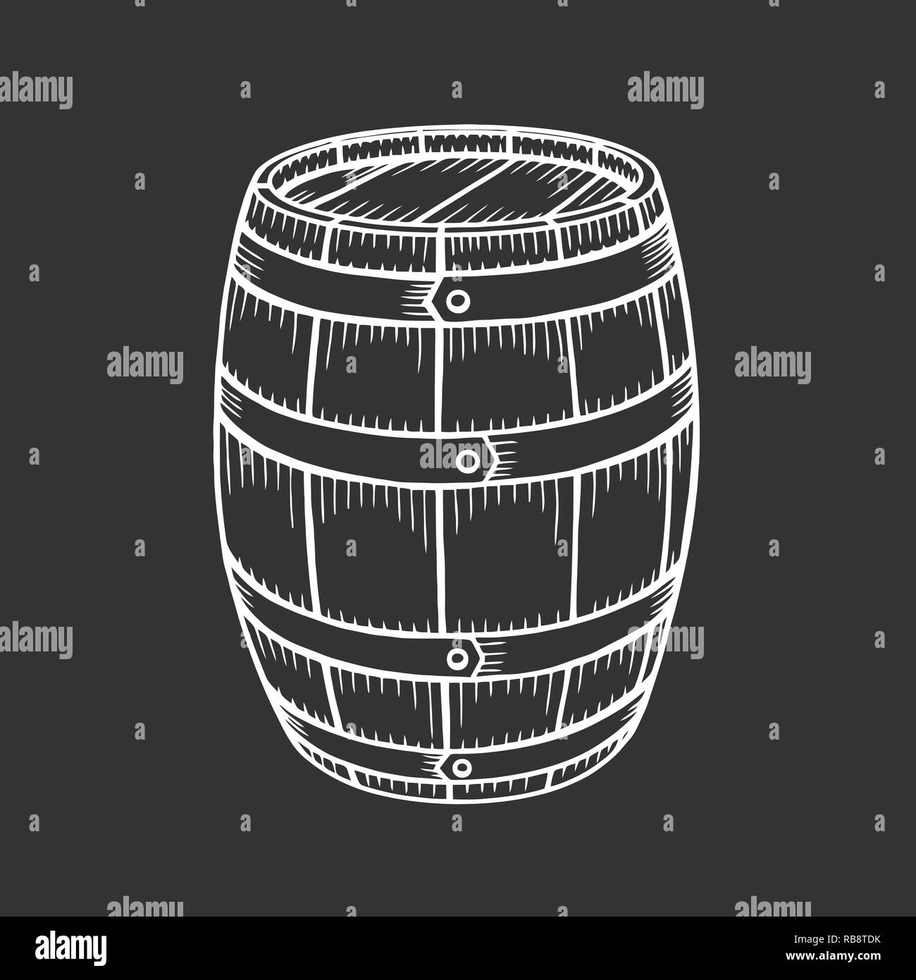Whiskey Barrel Black and White Stock Photos & Images - Alamy