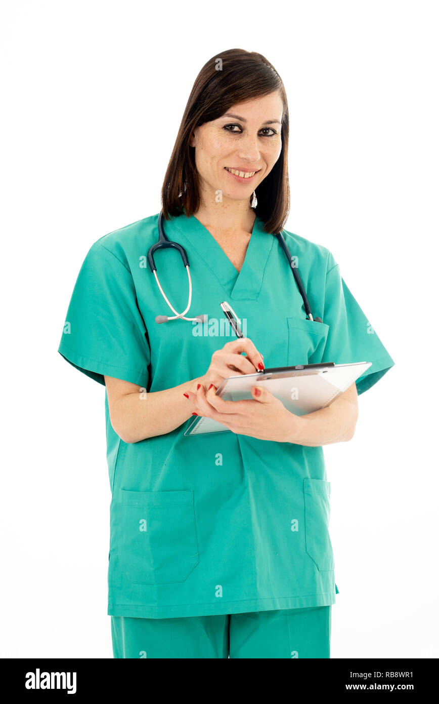 Female nurse portrait uniform hi-res stock photography and images - Alamy