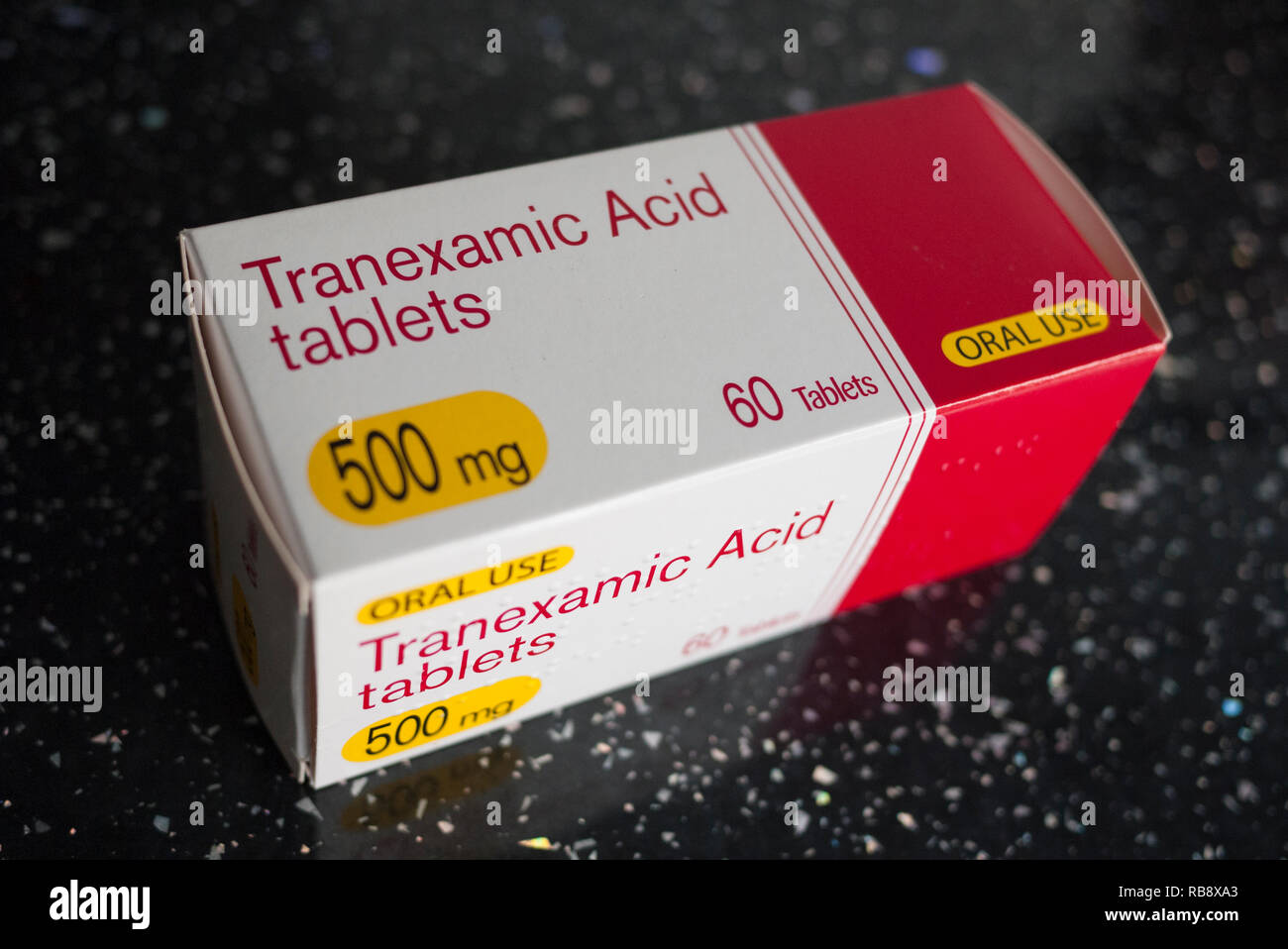 Tranexamic Acid Tablets Stock Photo Alamy tranexamic-topical-acid-5-naturium-australia