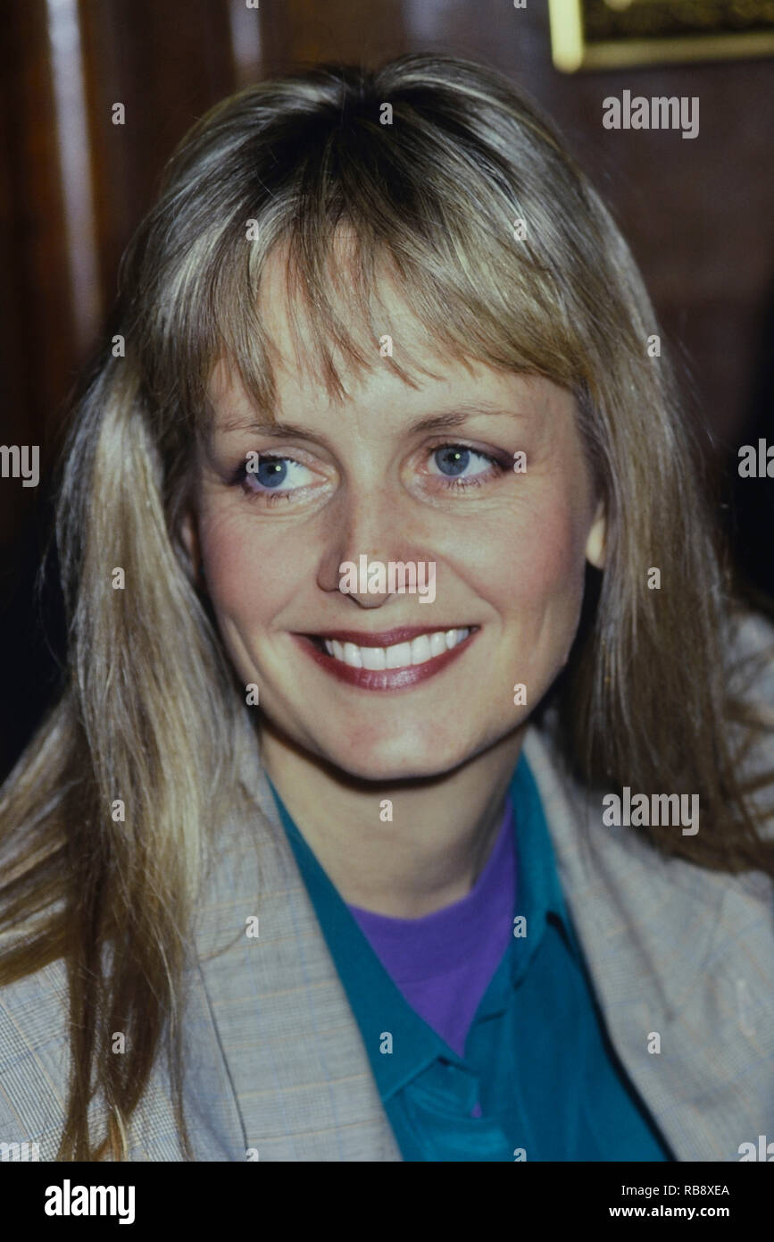 Dame Lesley Lawson DBE, better known as Twiggy Stock Photo