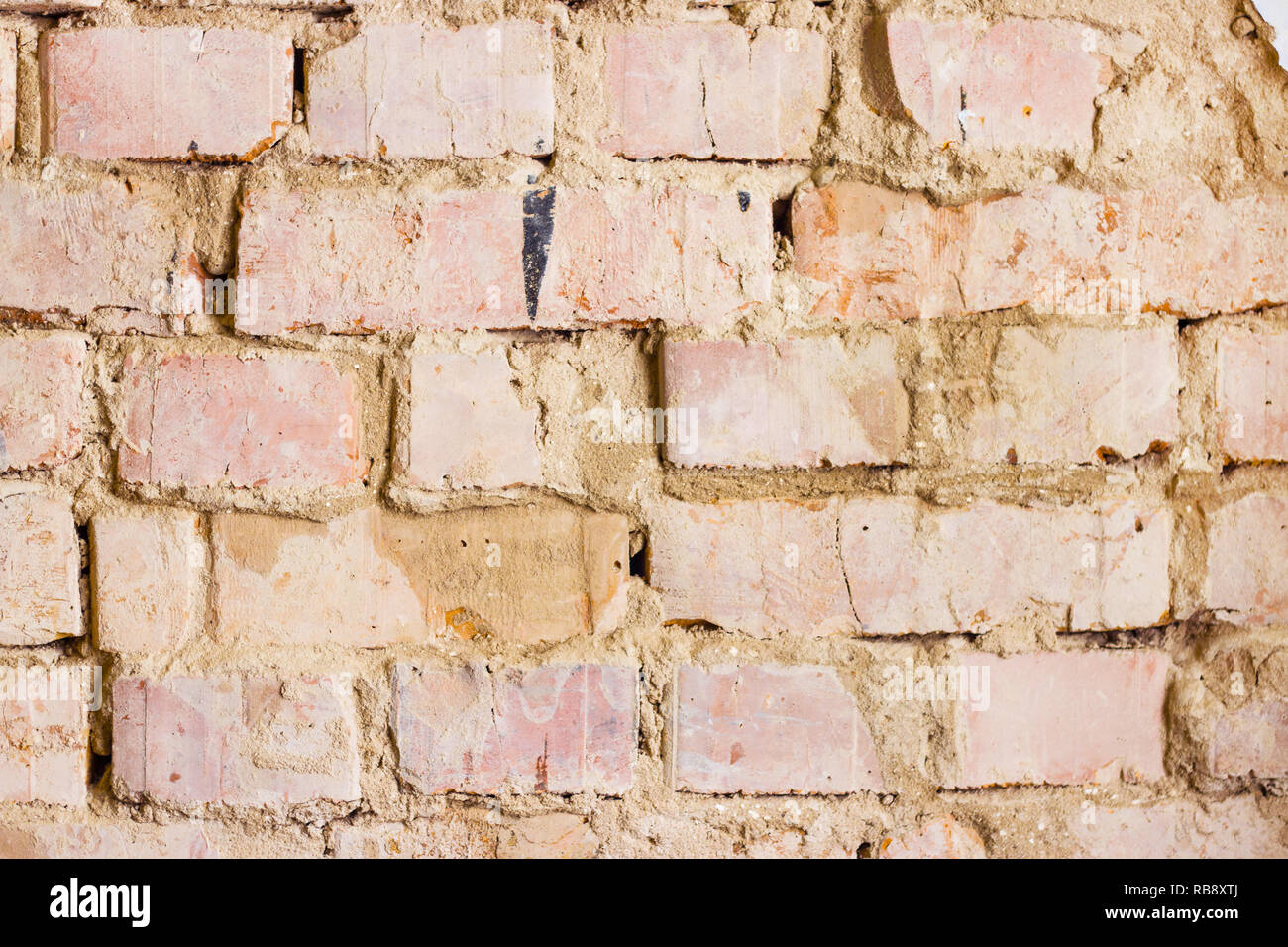brick wall repair old decor Stock Photo Alamy