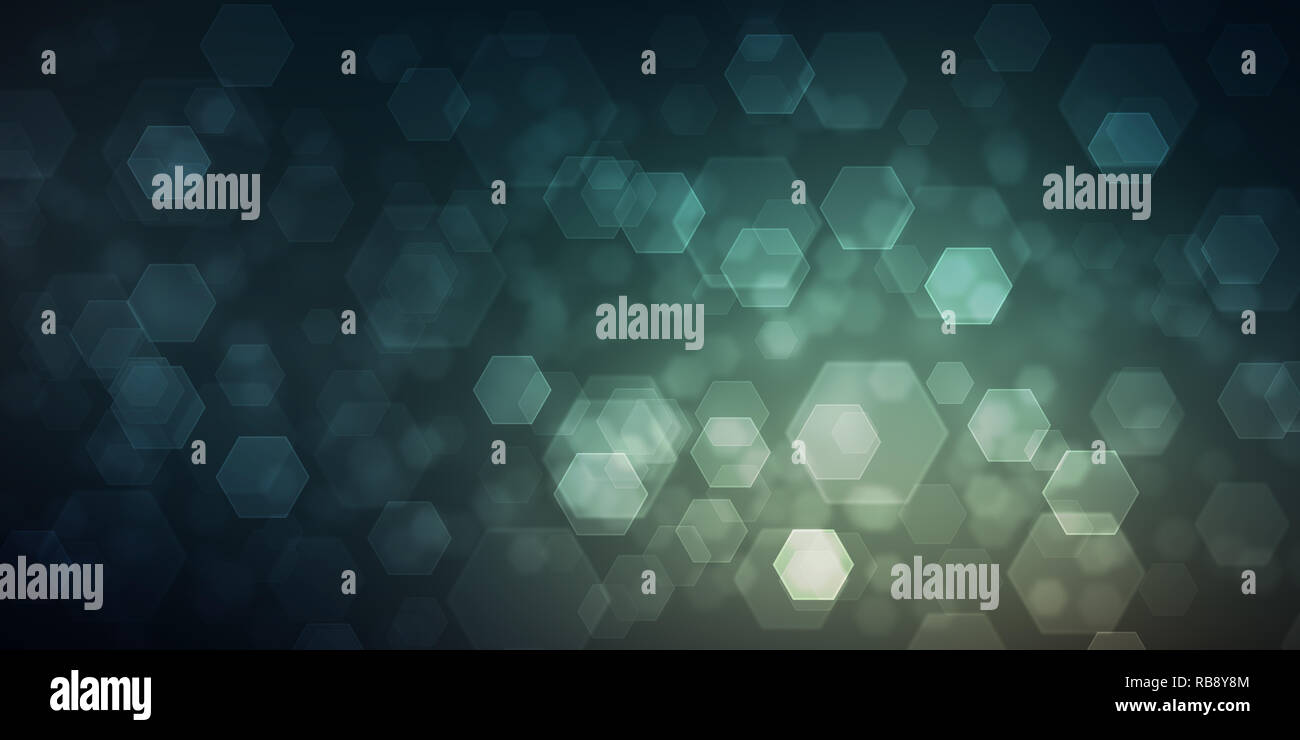 Abstract glowing hexagonal background Stock Photo - Alamy