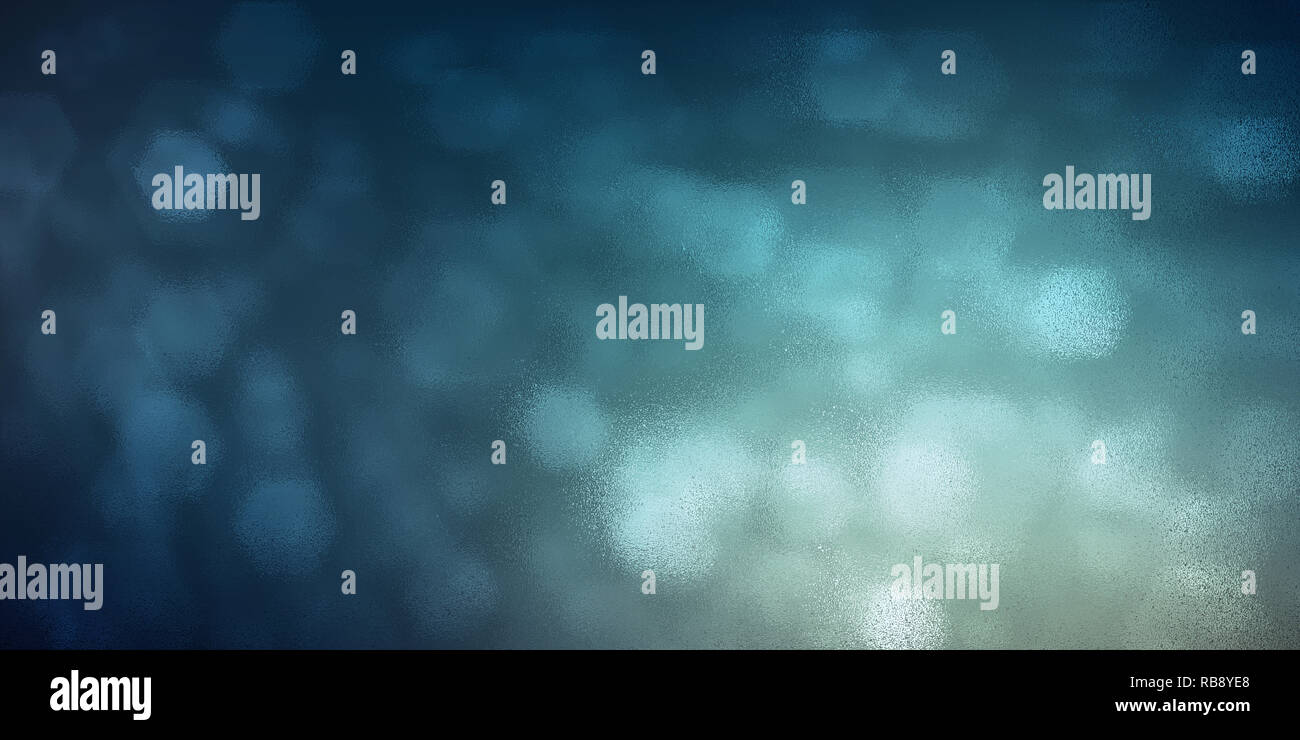 Abstract blue hexagon bokeh hi-res stock photography and images - Alamy