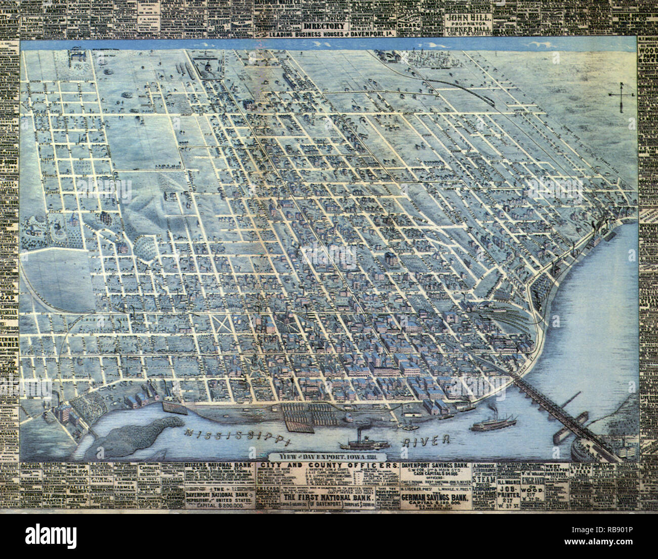 Aerial map hires stock photography and images Alamy