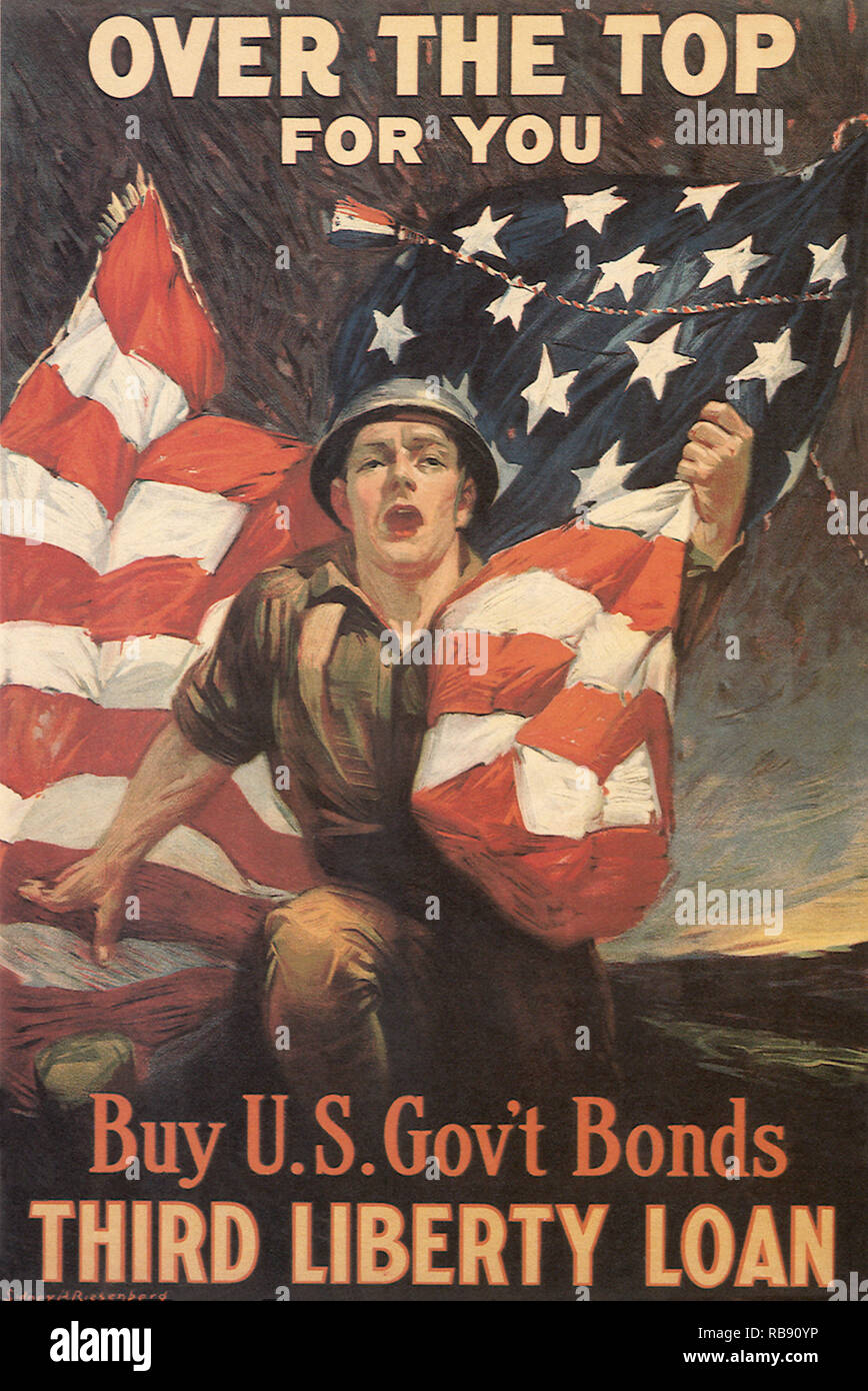 World War One Soldier Stock Photo
