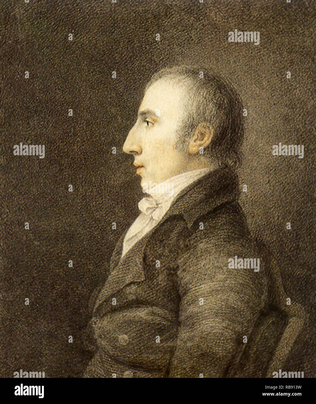 William Wordsworth 1798 Stock Photo