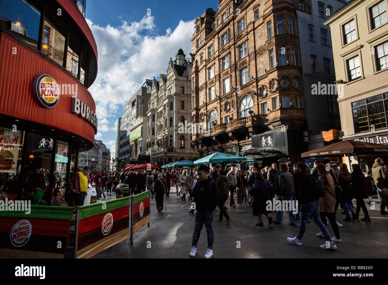Trafalgar Square, West End central London, England, UK Stock Photo Alamy