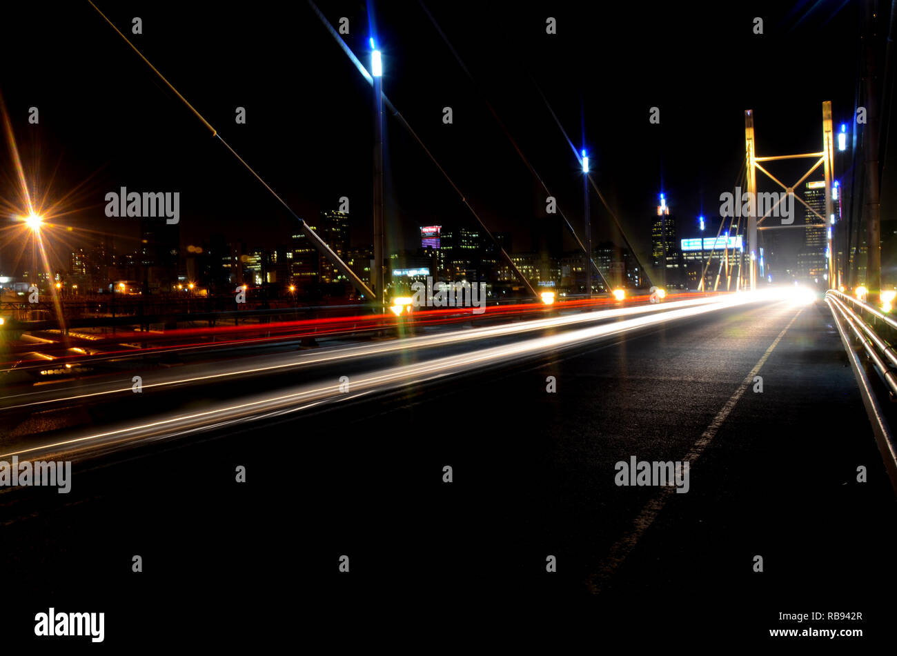 Nelson Mandela Bridge Stock Photo Alamy