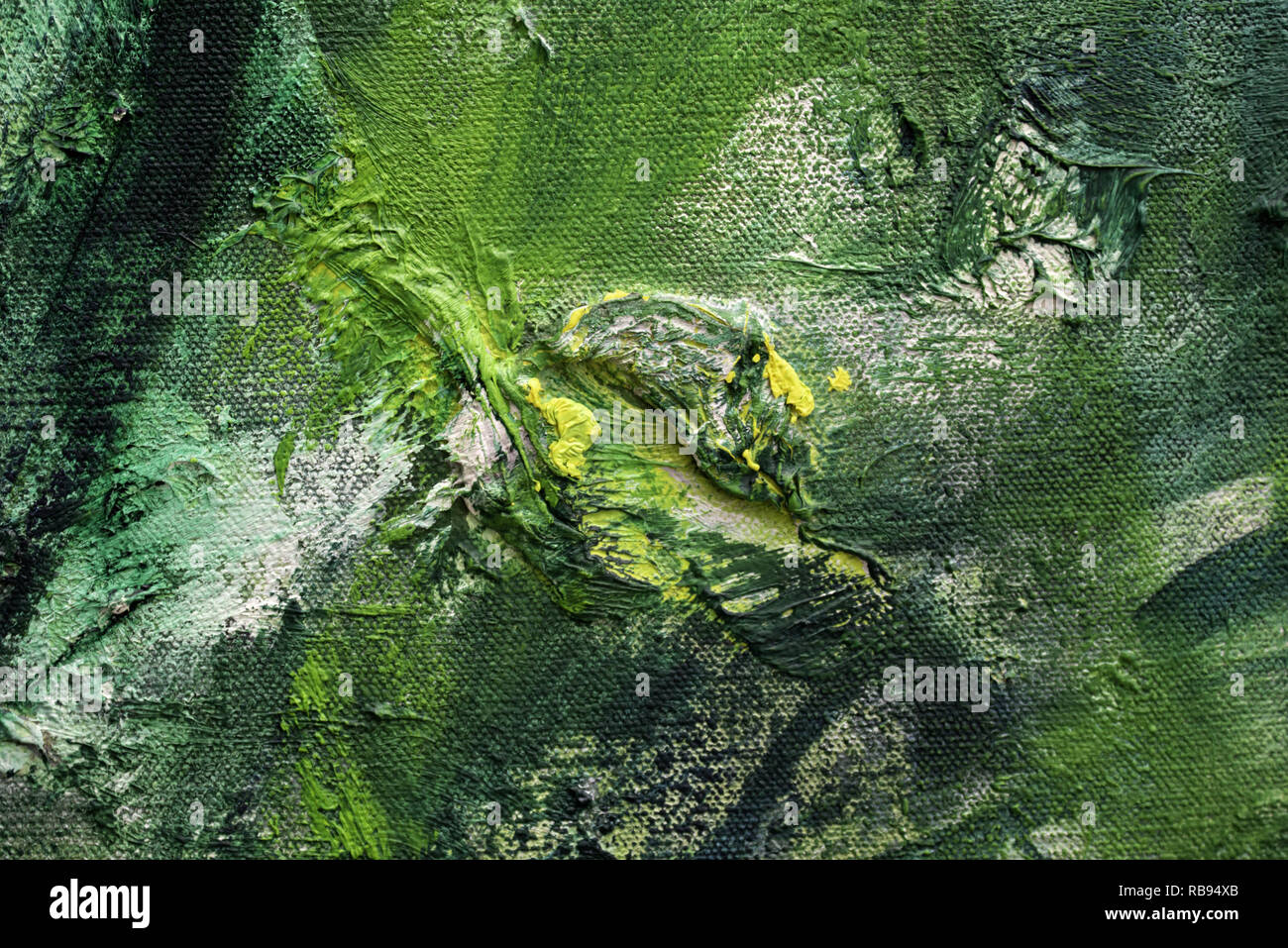 Oil painting texture, modern art, textures and backgrounds Stock Photo