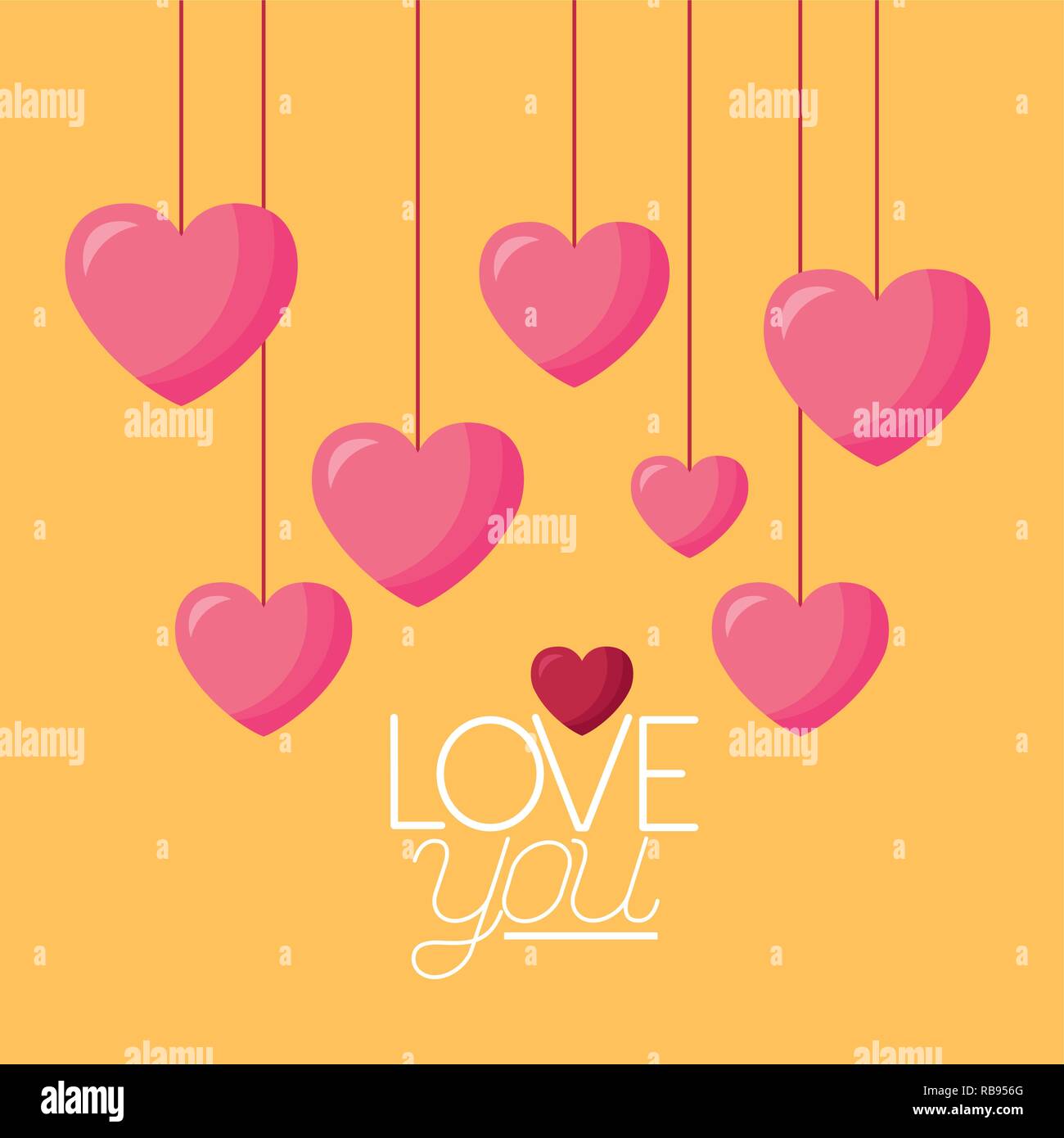 valentine day card Stock Vector Image & Art - Alamy