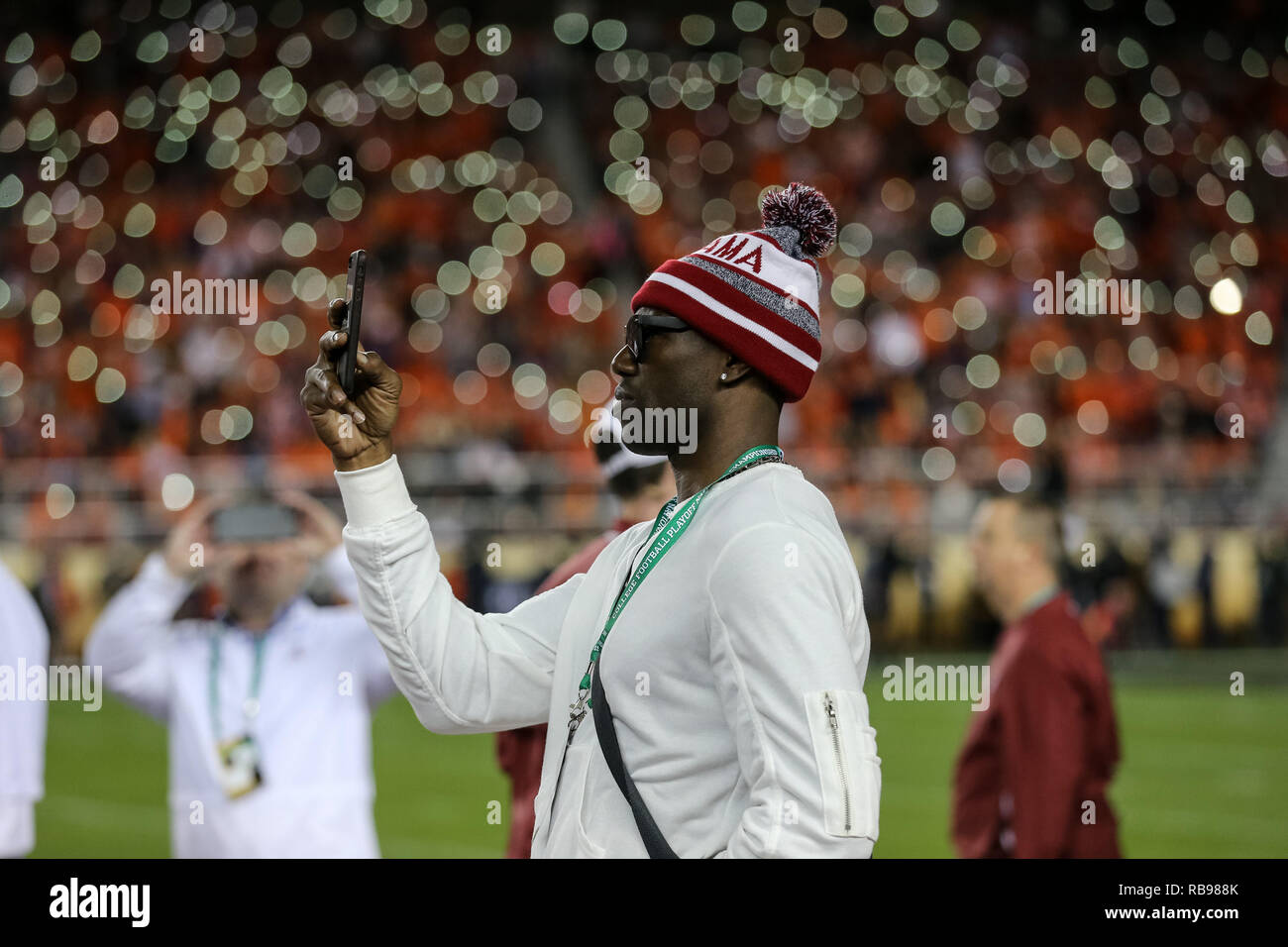 San Jose, CA. 07th Jan, 2019. in the second half of the National Championship Bay Area 2019 between Alabama vs Clemson game at Levis Stadium on Monday January 07, 2019 (Photo by Jevone Moore) Credit: csm/Alamy Live News Stock Photo