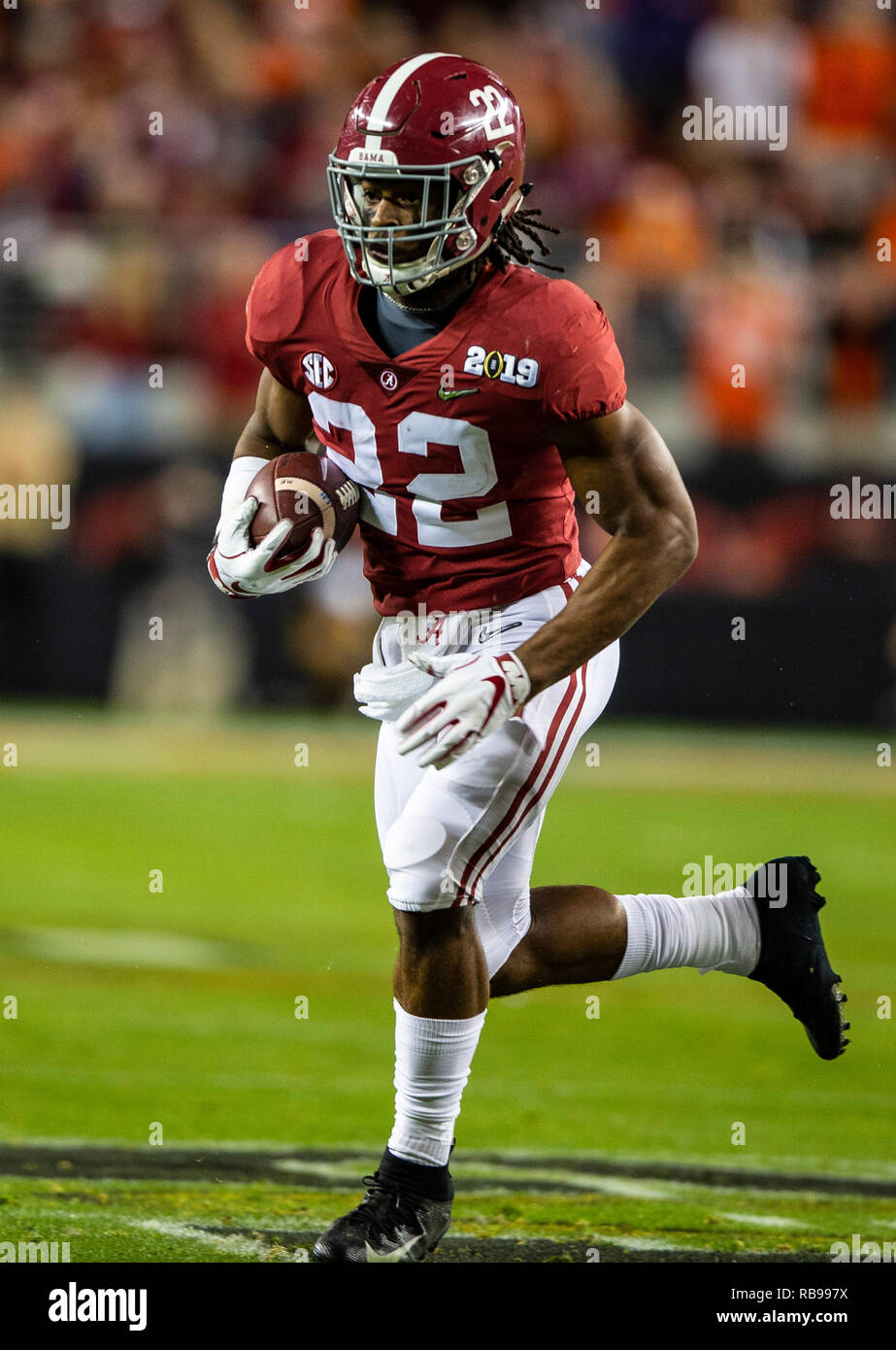 Jan 07 2019 Santa Clara Ca Alabama Running Back Najee