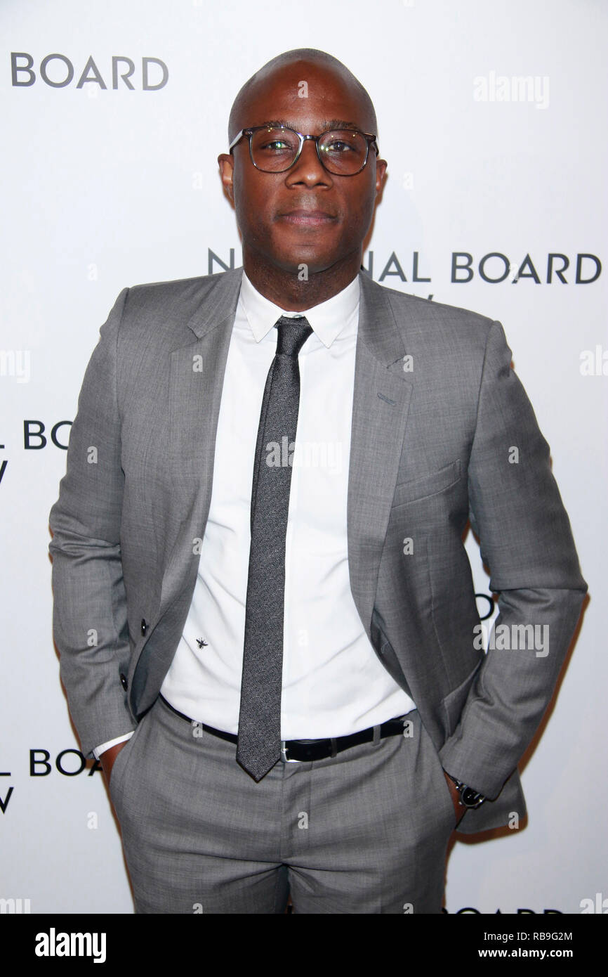 New York, NY, USA. 08th Jan, 2019. Barry Jenkins at The National Board of Review Annual Awards Gala at Cipriani in New York City on January 8, 20189. Credit: Diego Corredor/Media Punch/Alamy Live News Credit: MediaPunch Inc/Alamy Live News Stock Photo