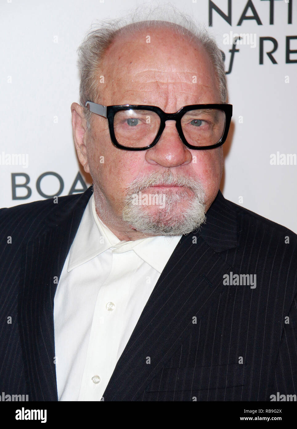 New York, NY, USA. 08th Jan, 2019. Paul Schrader at The National Board of Review Annual Awards Gala at Cipriani in New York City on January 8, 20189. Credit: Diego Corredor/Media Punch/Alamy Live News Credit: MediaPunch Inc/Alamy Live News Stock Photo