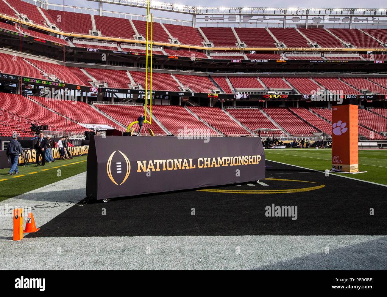 January 07 2019 A General View Around Stadium Prior To