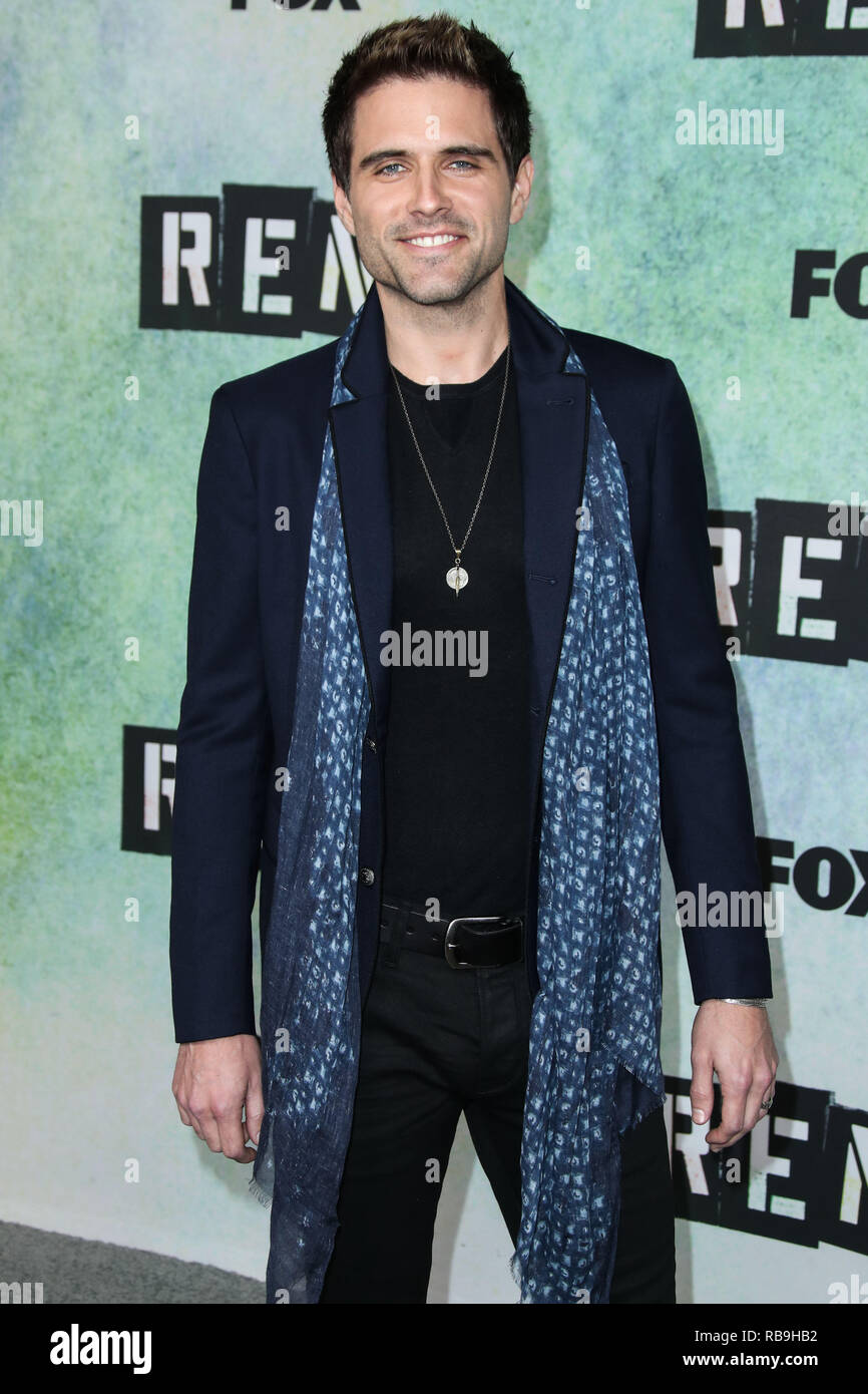 Los Angeles, California, USA. 8th January, 2019. Actor/singer Brennin