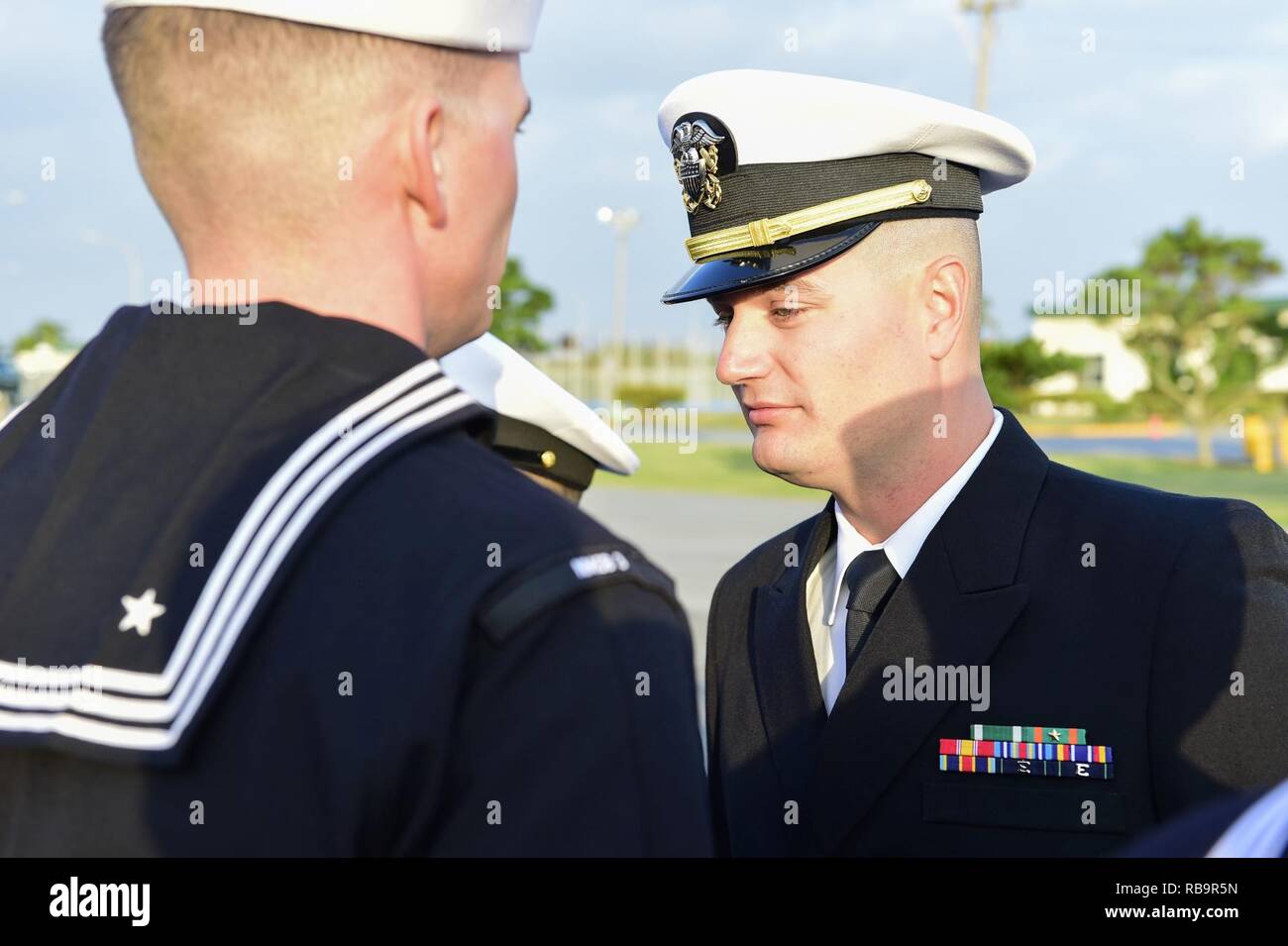 Alfa company uniform inspection hi-res stock photography and images - Alamy
