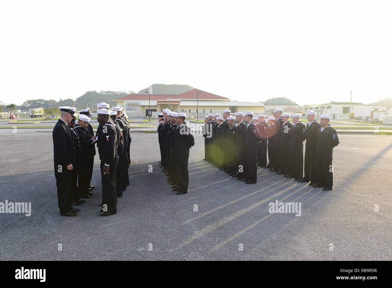 Alfa company uniform inspection hi-res stock photography and images - Alamy