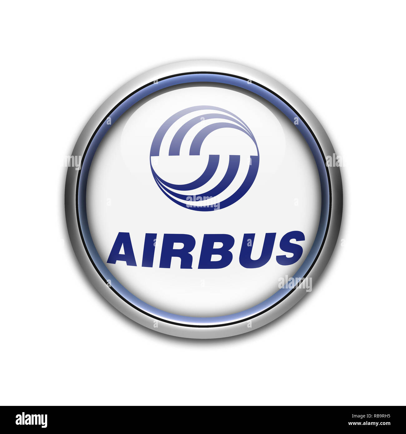 Airbus logo Stock Photo