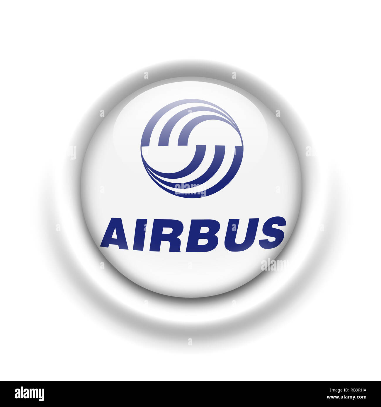 Airbus logo Stock Photo