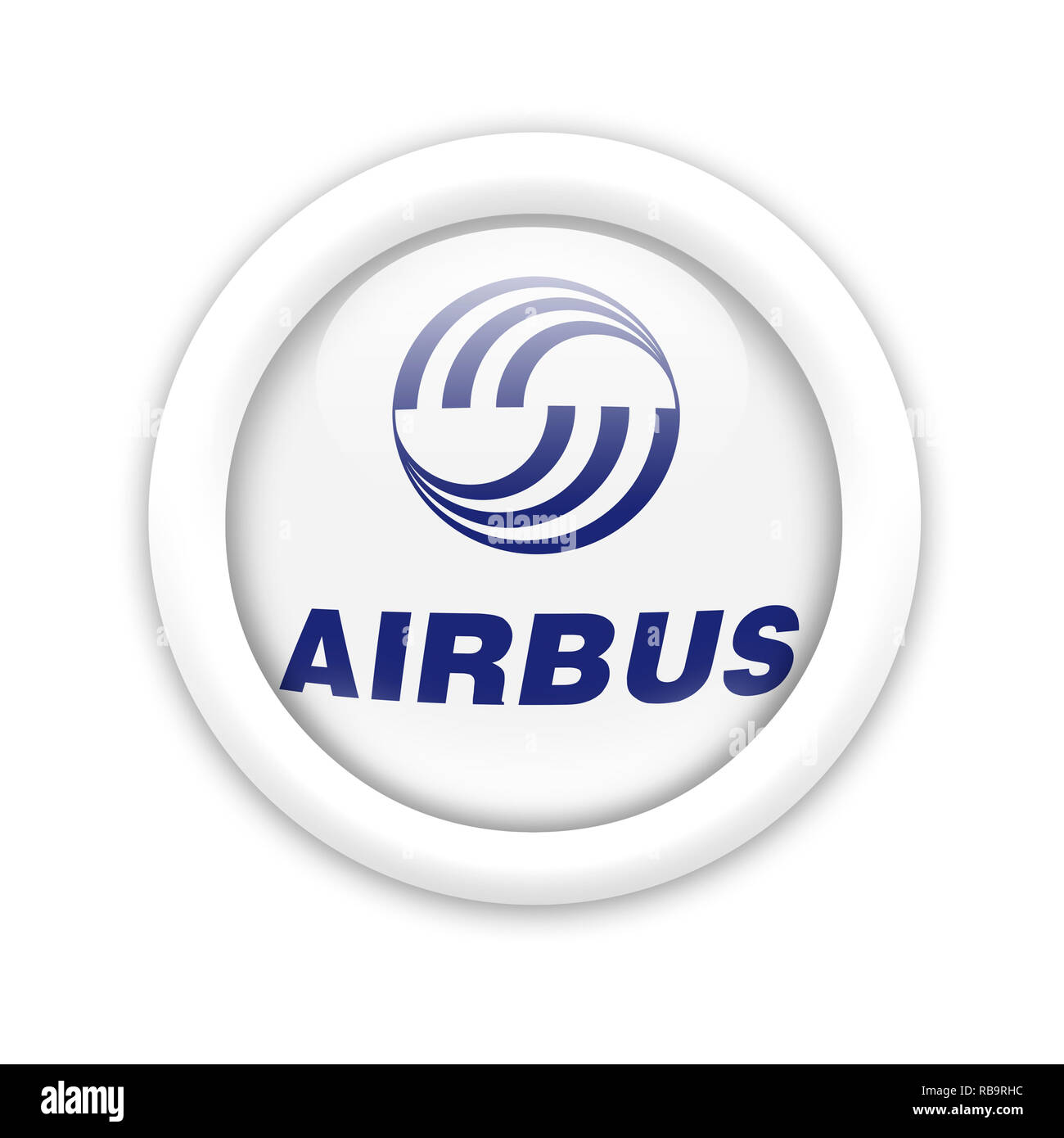 Airbus logo Stock Photo