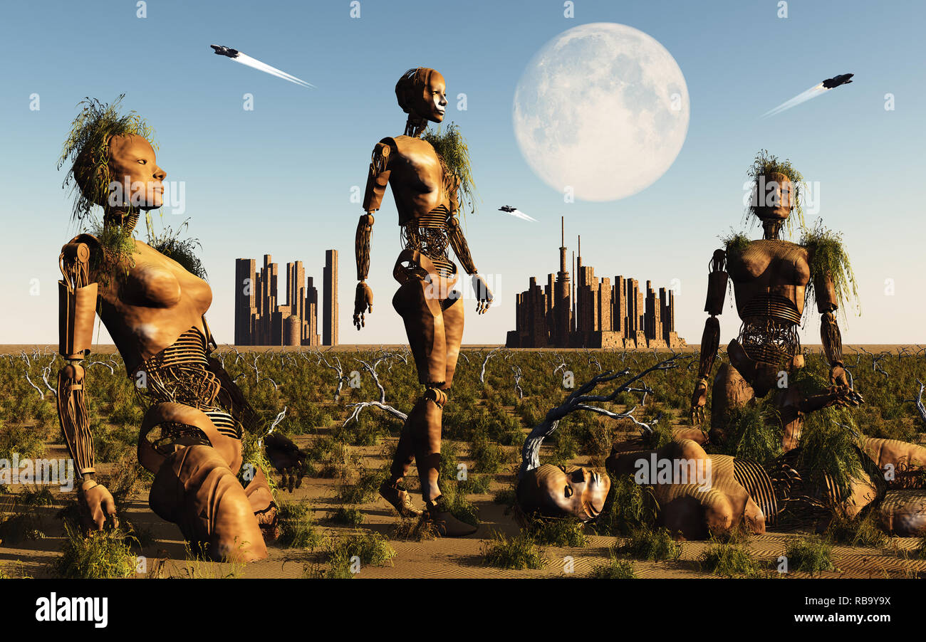 Death Of Artificial Intelligence Stock Photo Alamy