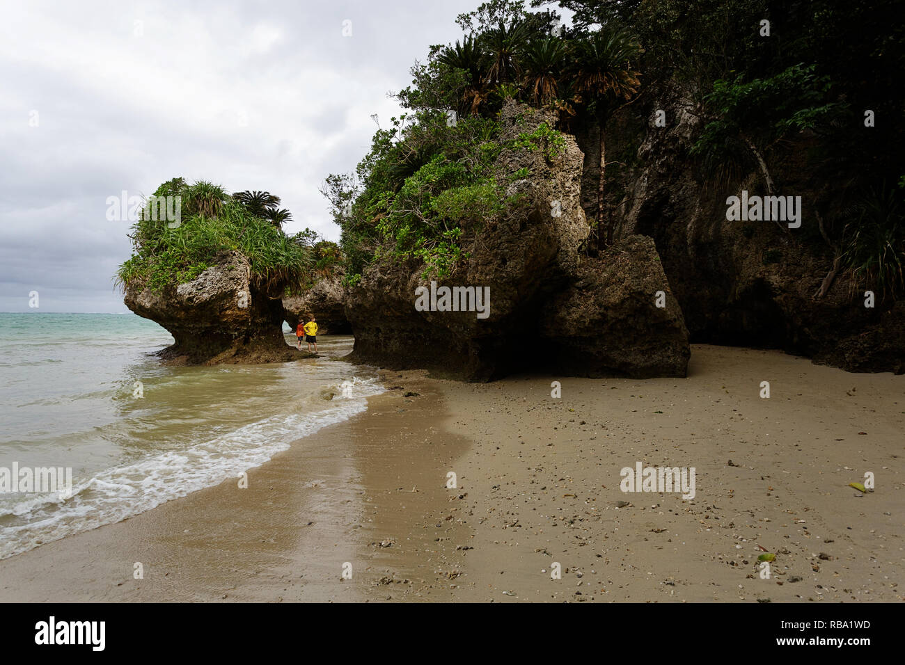 Ibaruma Sabichi Cave, Ishigaki, JApan Stock Photo