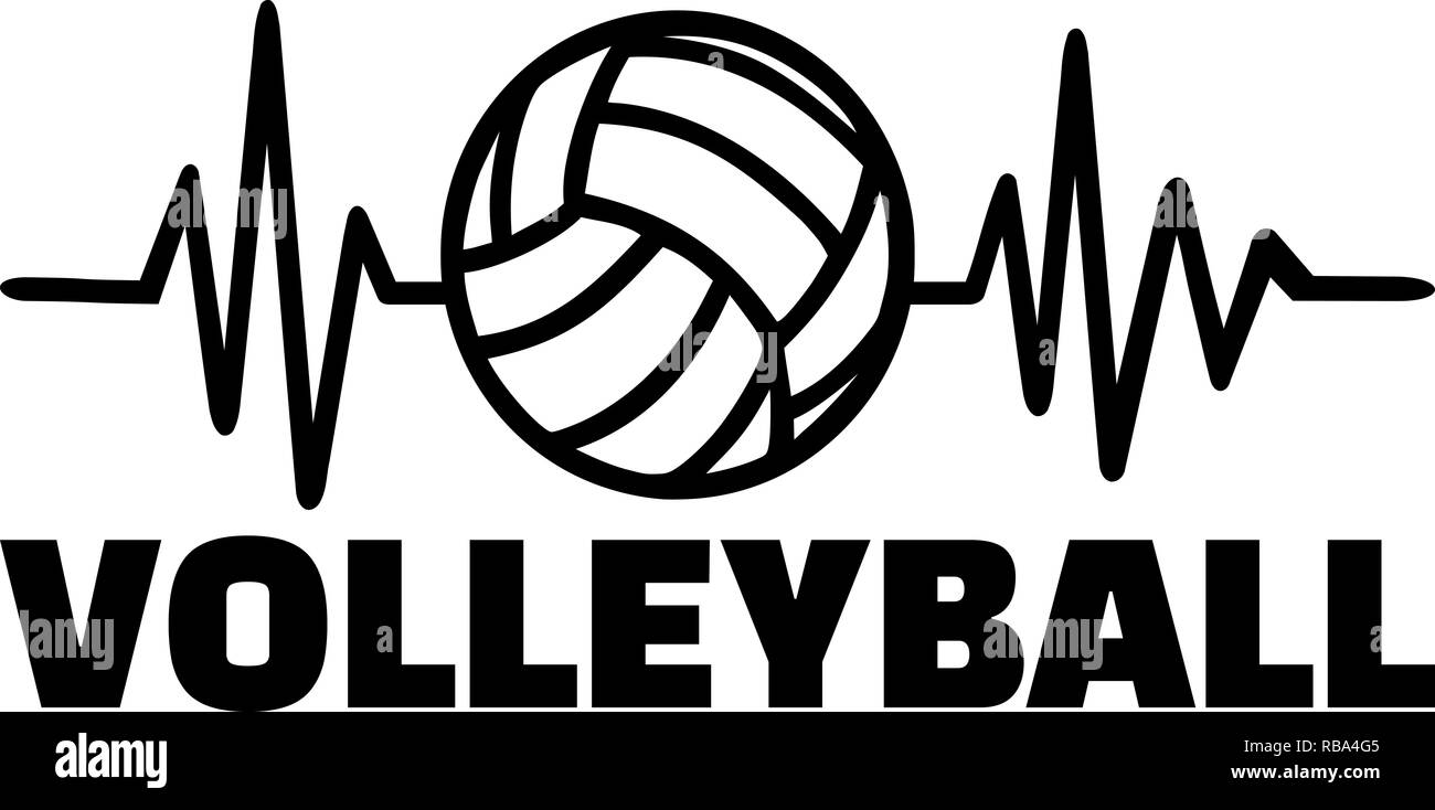 Volleyball player pictogram hi-res stock photography and images