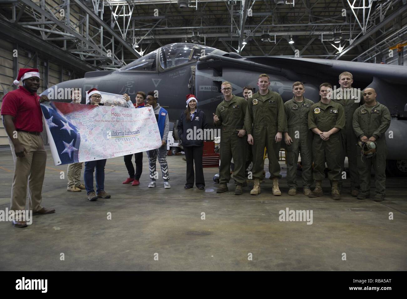 Volunteers With The American Red Cross Navy Marine Corps Relief