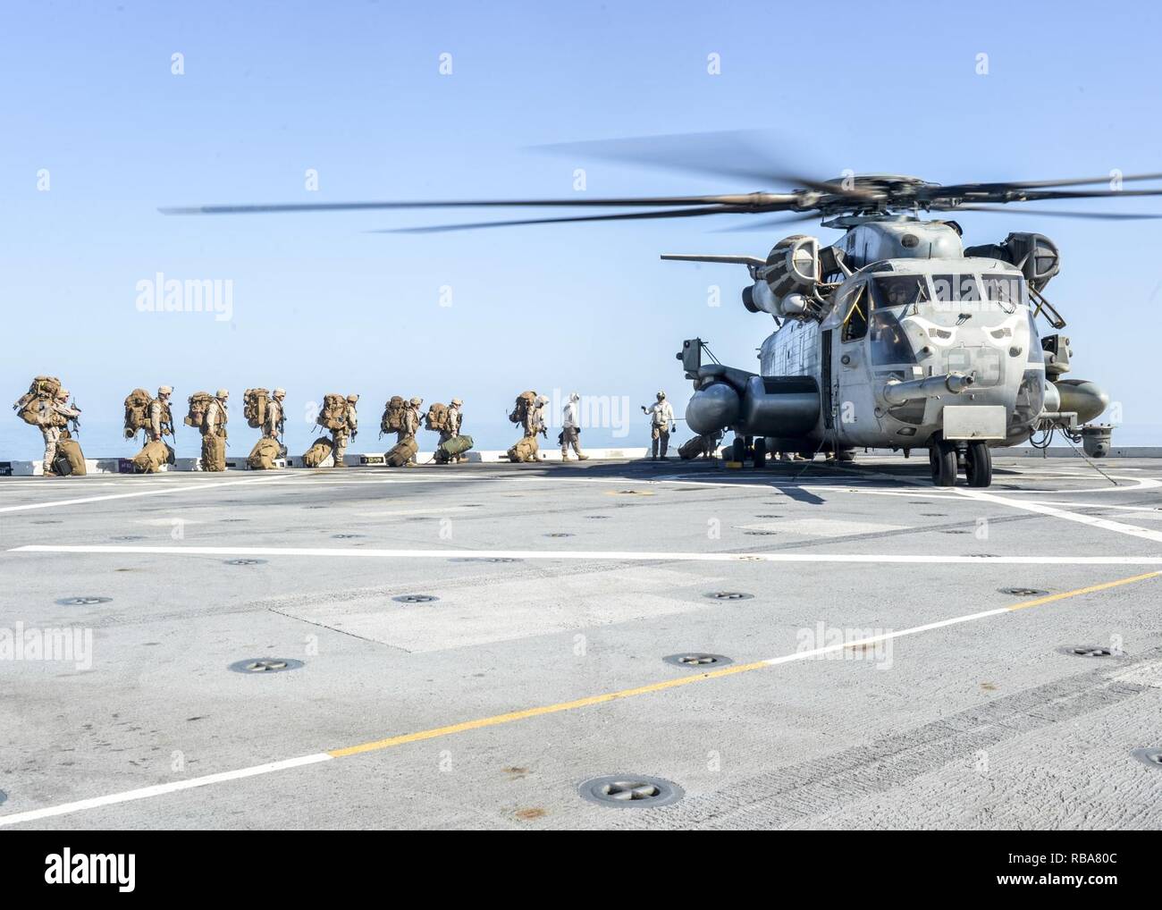 U.S. 5TH FLEET AREA OF OPERATIONS (Dec. 31, 2016) Marines assigned to ...