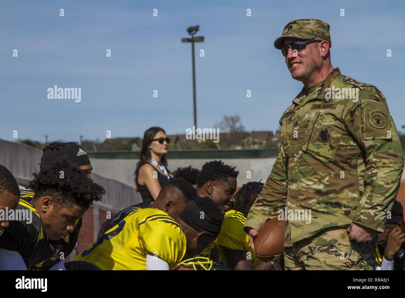 Staff Sgt. Justin Arrant, a recruiter with the MidAtlantic Recruiting