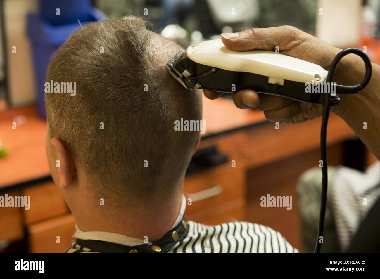 scott air force base barber shop