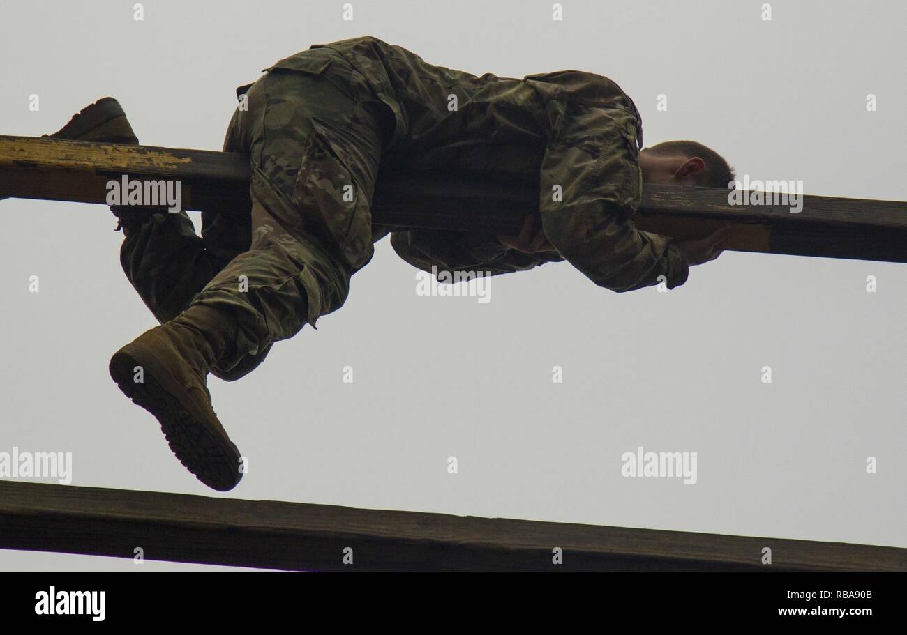 Pvt Jon Luk Cole A Rigger Assigned To The 151st Division Aerial 