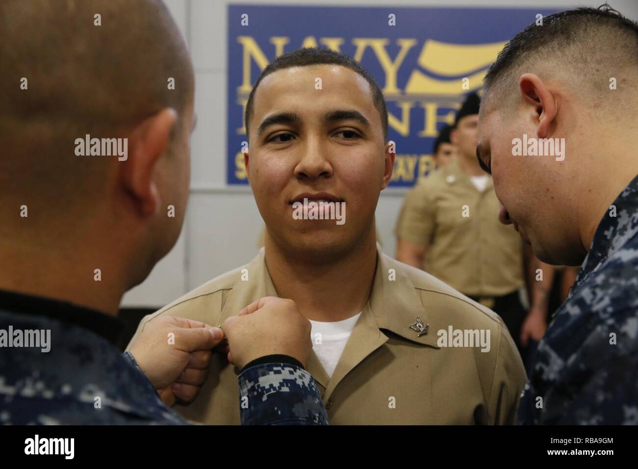 NEWPORT NEWS, Va. (Jan. 4, 2017) Aviation Boatswain’s Mate (Equipment